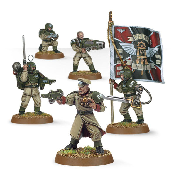 Astra Militarum Cadian Command Squad