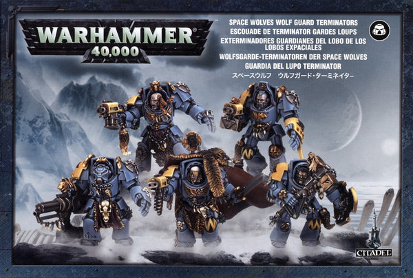 Space Wolves Wolf Guard Terminators Warhammer 40,000
