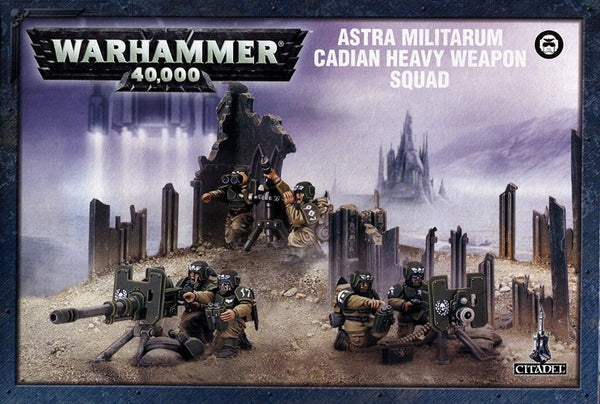 Astra Militarum Cadian Heavy Weapon Squad