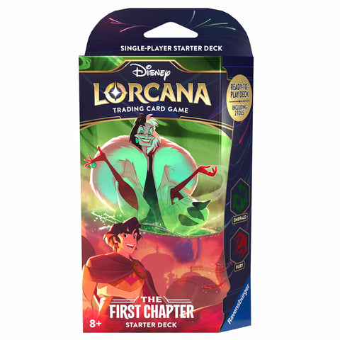 Disney Lorcana TCG: The First Chapter Starter Deck - Daring And Deception
