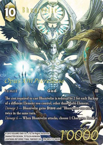 Crystal Awakening Prerelease kit Opus 12 Final Fantasy TCG