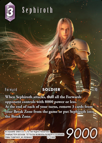 Final Fantasy VII 2-Player Starter Set Cloud vs Sephiroth FFTCG OPUS 11