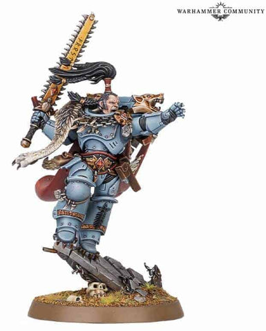 Ragnar Blackmane Space Wolves Warhammer 40000