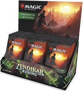 Zendikar Rising Set Booster box + BONUS Promo pack