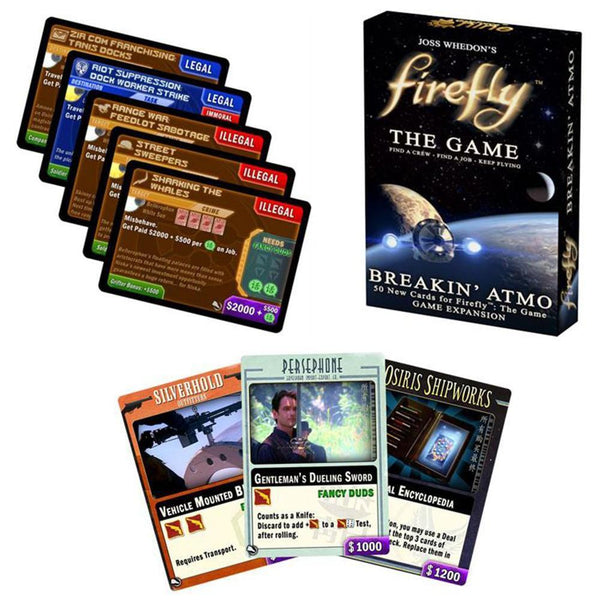 Firefly Board game: Breakin Atmo Card Expansion