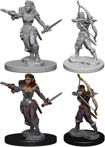 Elf Female Ranger: D&D Nolzur's Marvelous Unpainted Miniatures (W1)