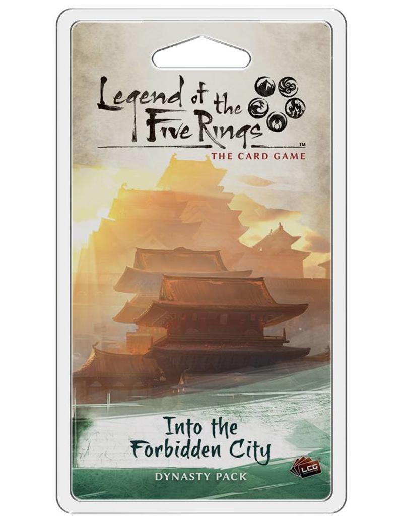 L5R Into Forbidden City Legend of the Five rings LCG expansion