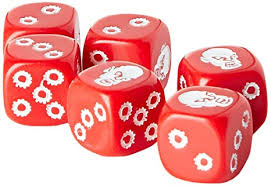 Zombicide Red Dice