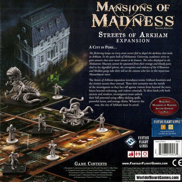 Mansion Of Madness: Streets Of Arkham 2nd