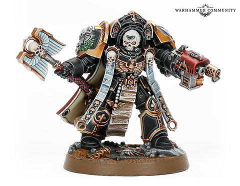 Terminator Chaplain Tarentus Warhammer 40000 Commemorative series