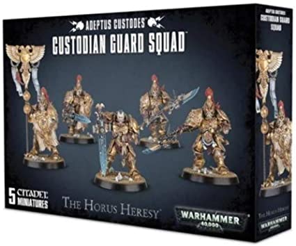 Adeptus Custodes Custodian Guard Squad Warhammer 40,000