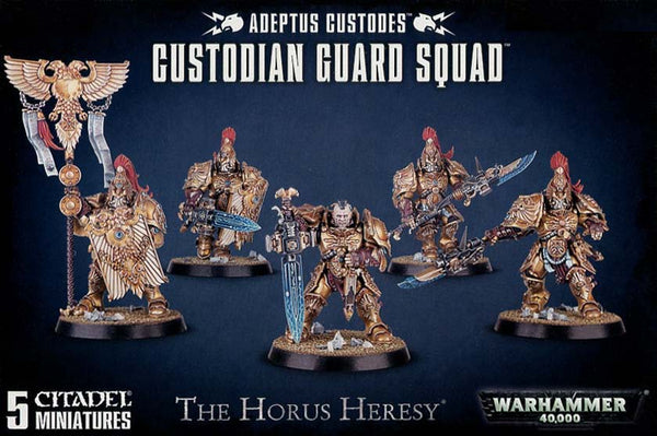 Adeptus Custodes Custodian Guard Squad Warhammer 40,000