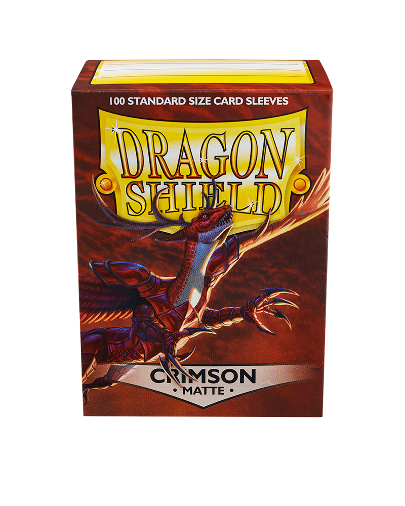 Dragon Shield Crimson Matte (100)