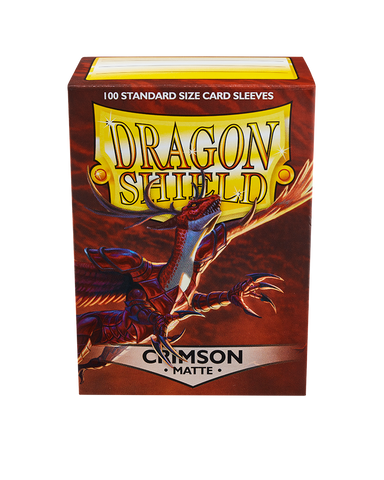 Dragon Shield Crimson Matte (100)