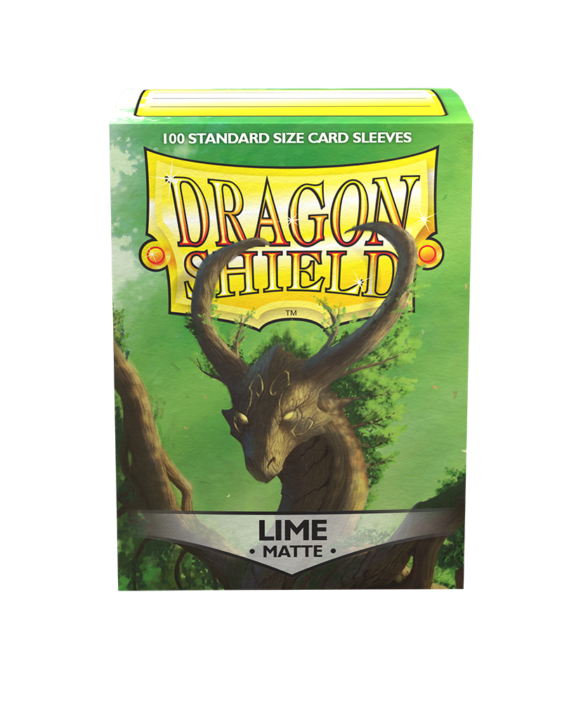 Dragon Shield Lime Matte (100)