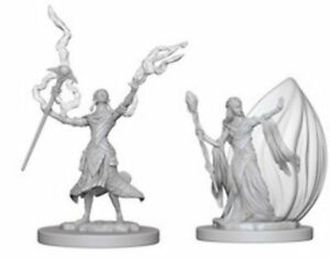 D&D Nolzur mini: Female Elf wizard