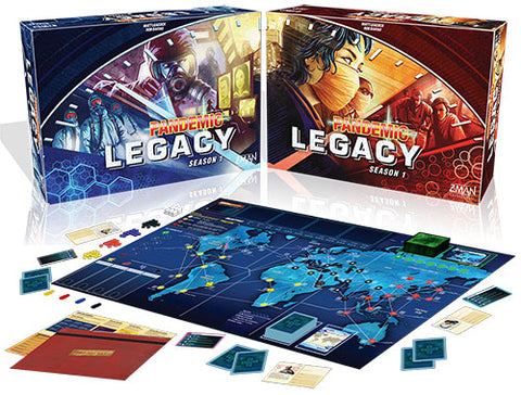 Pandemic Legacy Season 1: Blue