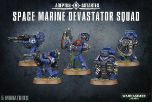 Space Marine Devastator squad Warhammer 40,000