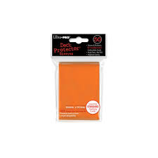 U Pro : Orange Deck Protector Sleeves