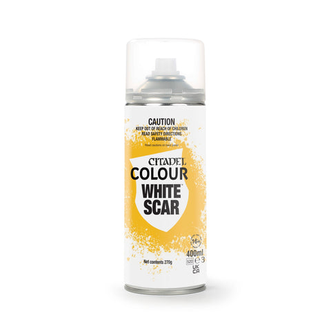 Spray Paint Base: White Scar