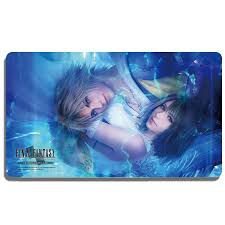 Final Fantasy TCG Yuna & Tidus playmat
